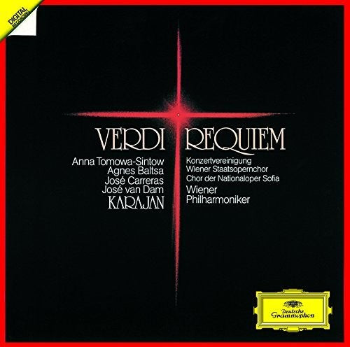 the album cover for Verdi / Herbert Karajan Von - Verdi: Messa Da Requiem