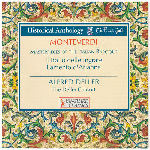 Monteverdi / Deller / Deller Consort - Il Ballo Delle Ingrate - Music CD