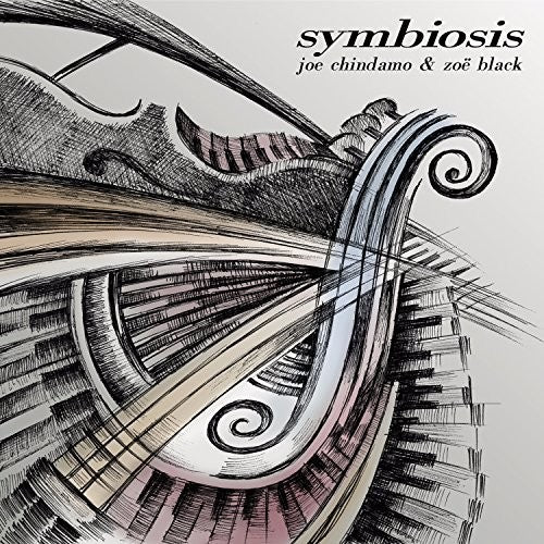 the album cover for Joe Chindamo / Black,Zoe - Symbiosis