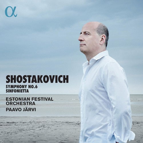 the album cover for Shostakovich / Estonian Festival Orch / Metsamart - Symphony 6