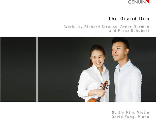 the album cover for Schubert / Kim / Fung - Grand Duo