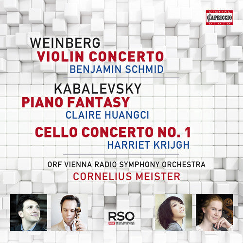 the album cover for Radio-Symphonieorchester Wien - Russian Concertos