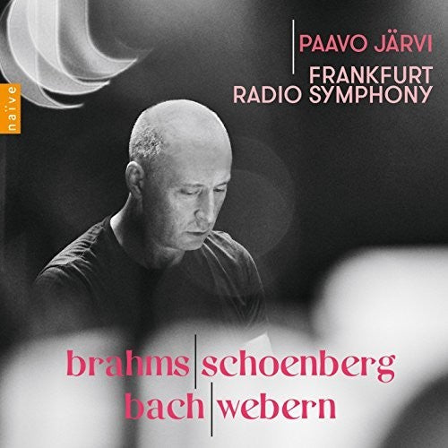 the album cover for Webern / Frankfurt Radio Symphony - Brahms / Schoenberg / Webern