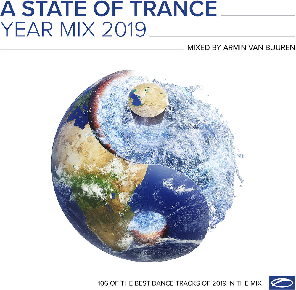 the album cover for Van Armin Buuren - A State Of Trance Year Mix 2019