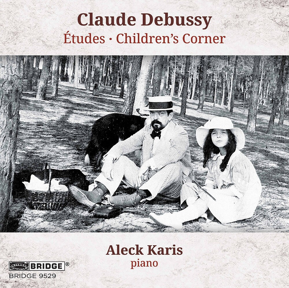 the album cover for Debussy / Karis - Etudes / Children's Corner