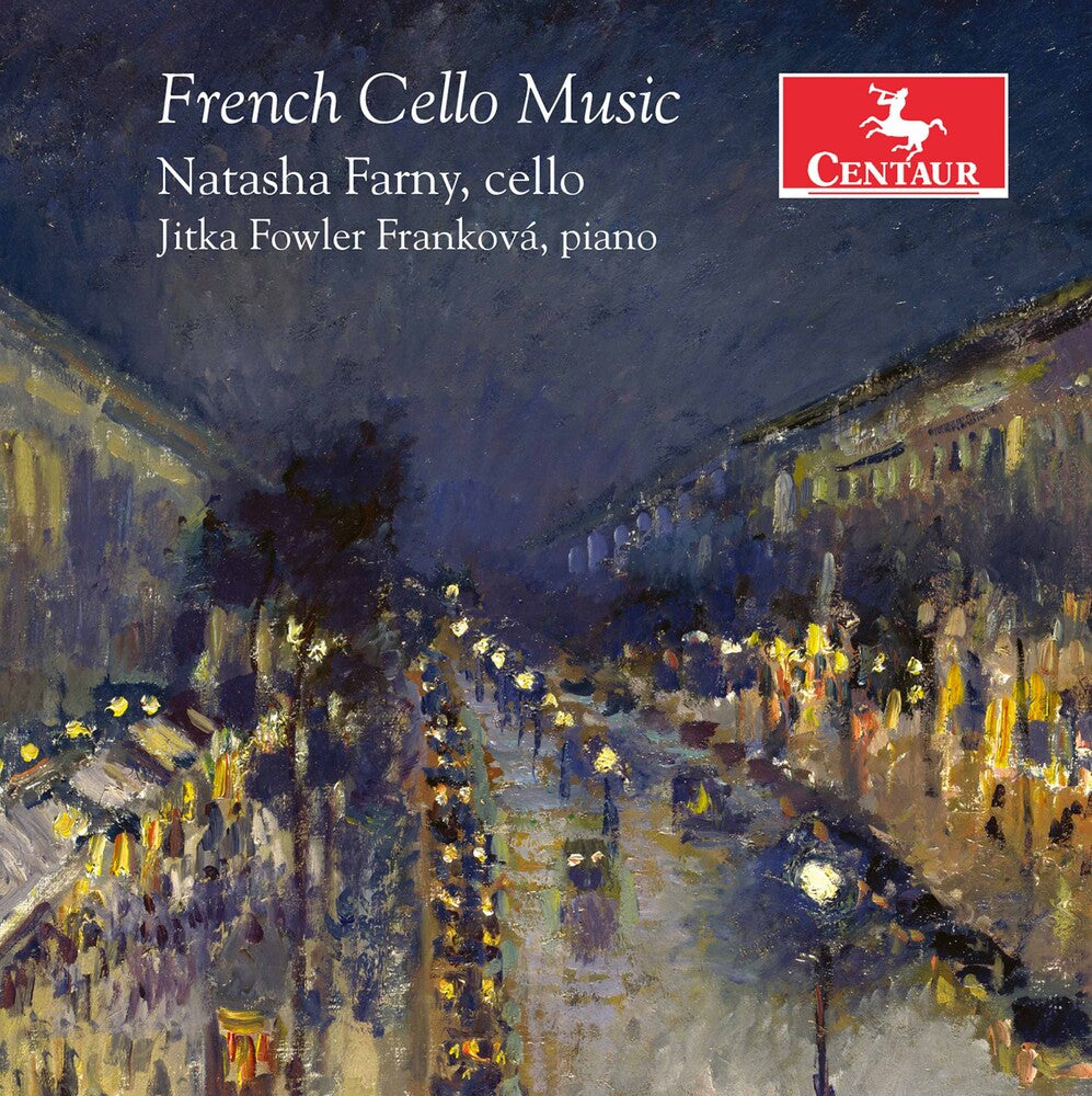 the album cover for Boulanger / Farny / Frankova - French Cello Music