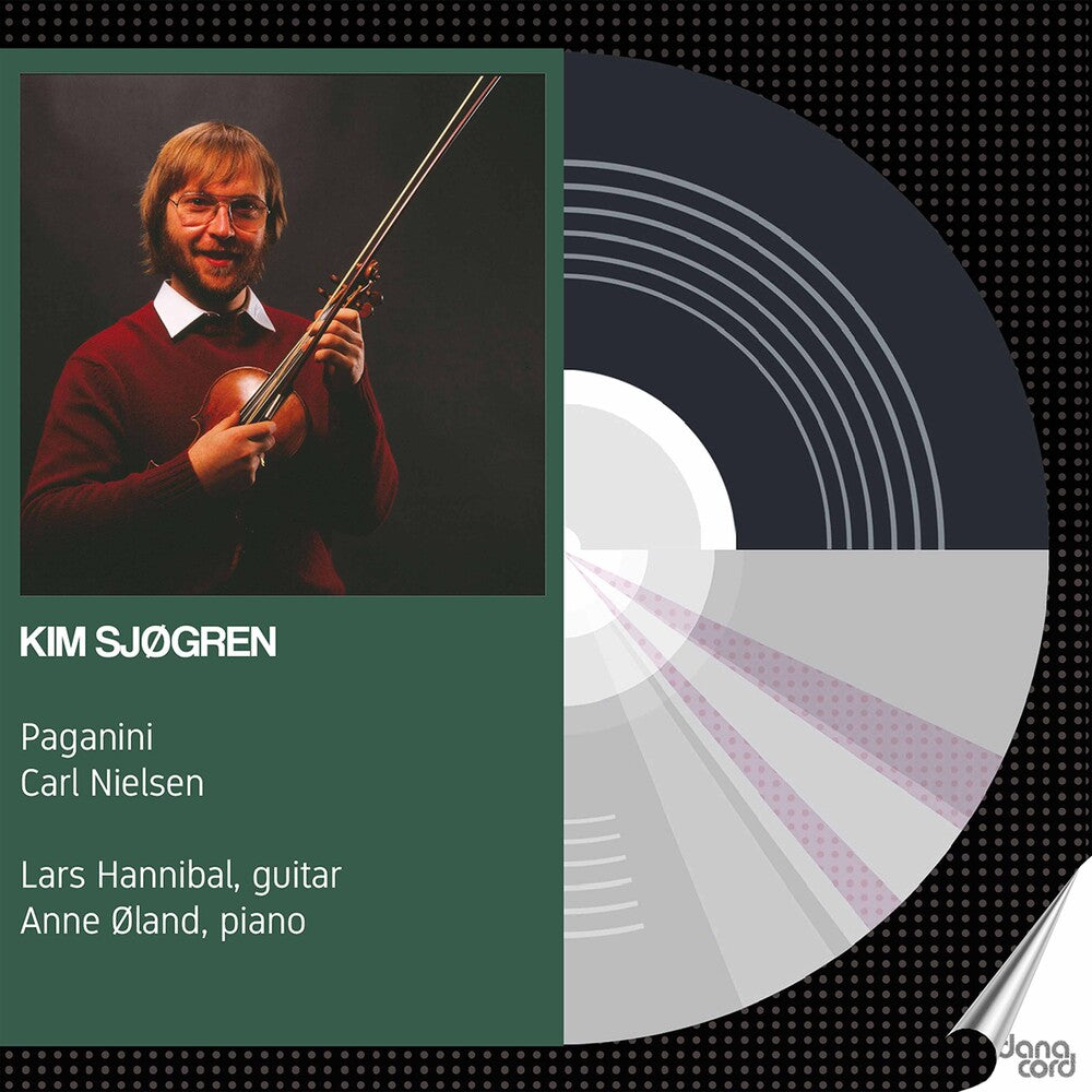 the album cover for Nielsen / Sjogren / Oland - Sjogren Plays Paganini Nielsen