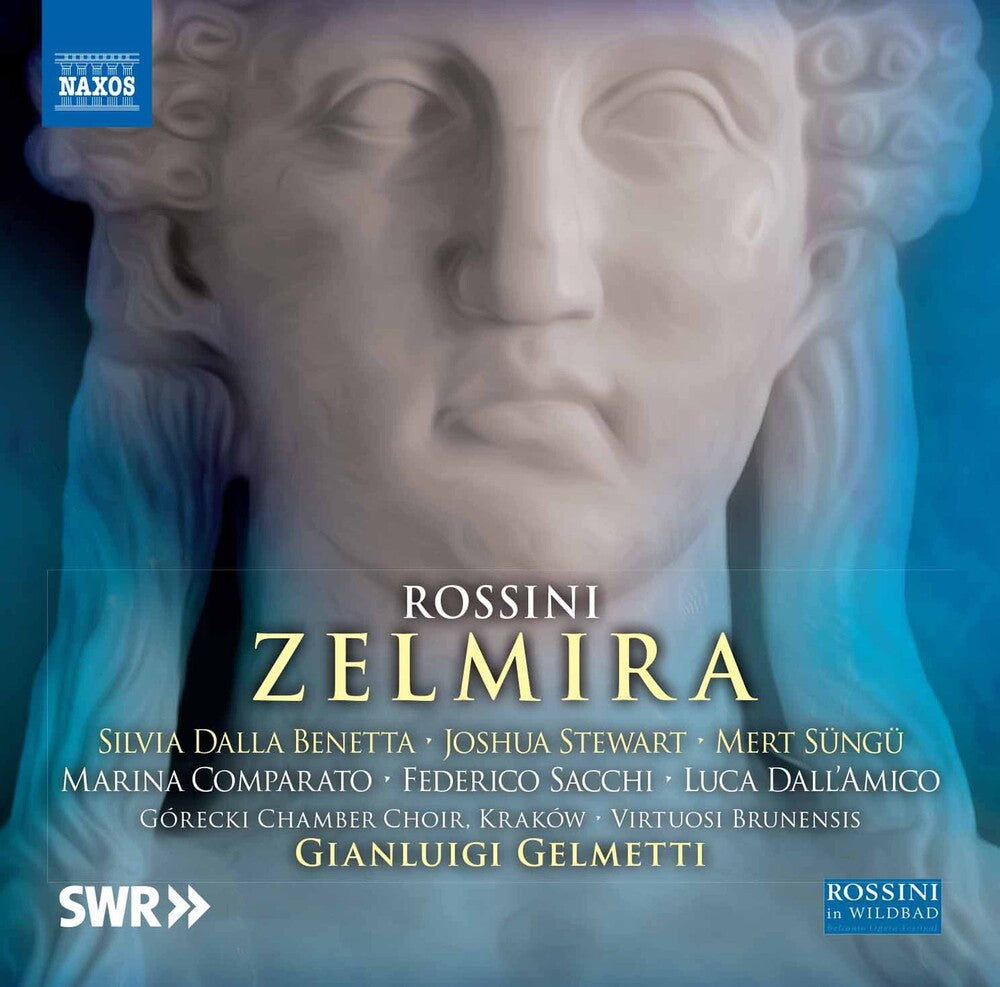the album cover for ROSSINI - Zelmira