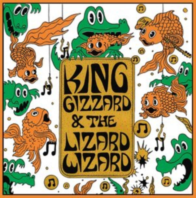 King Gizzard & The Lizard Wizard - Live In Milwaukee (3LP/Orange Vinyl) Vinyl Record
