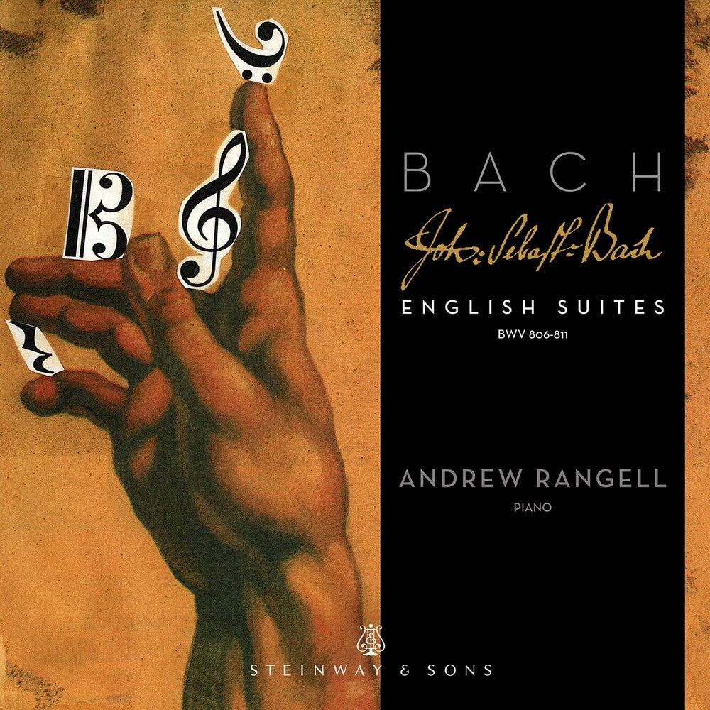 the album cover for J Bach S / Rangell - English Suites 806-811