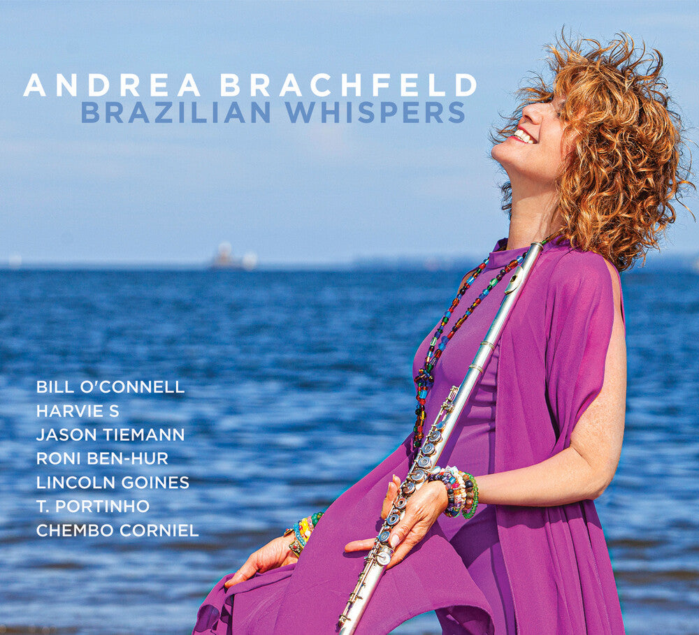 the album cover for Andrea Brachfeld - Brazilian Whispers