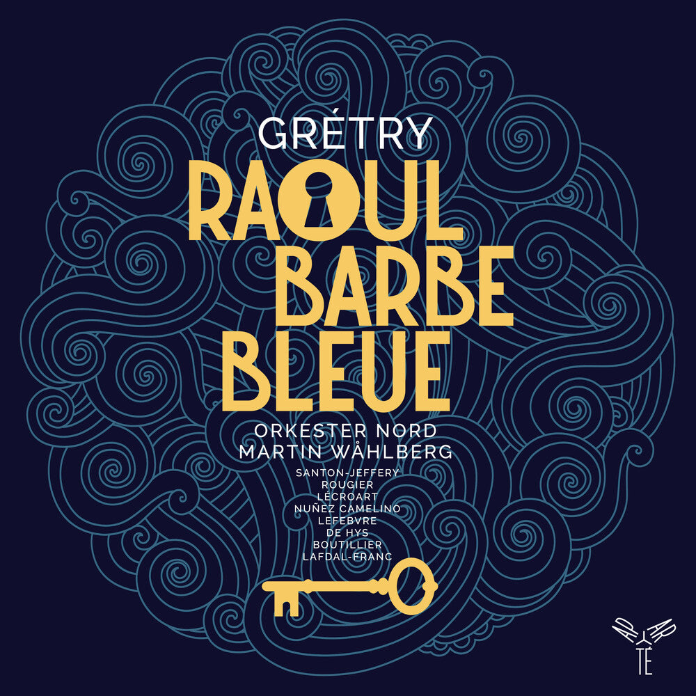 the album cover for Orkester Nord & Martin Wahlberg - Gretry: Raoul Barbe-Bleue