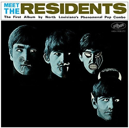 the album cover for The Residents - Meet The Residents: Preserved Edition