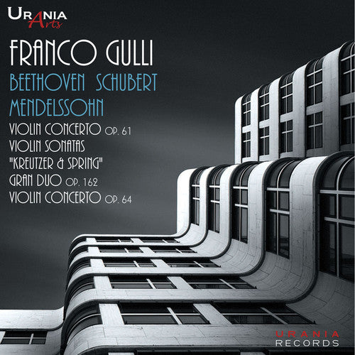 the album cover for Franco Gulli - Franco Gulli Plays Violin Concertos & Sonatas