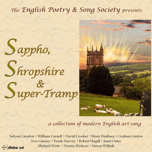 the album cover for Moeran/Warlock/Stern - Sappho & Shropshire & Super Tramp