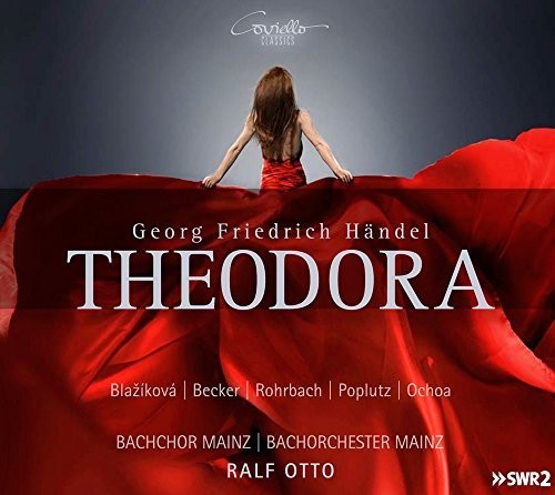 the album cover for Handel / Blazikova / Otto - Theodora