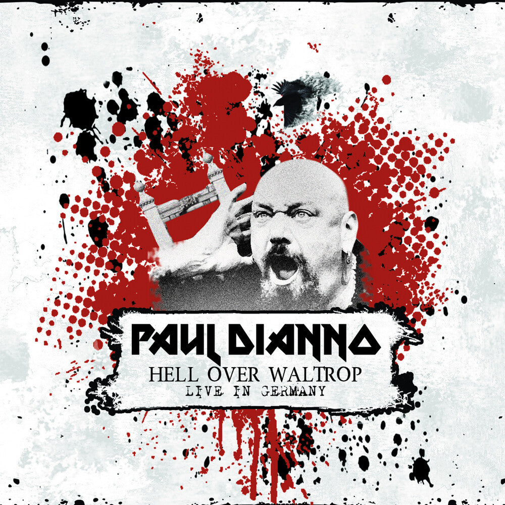 the album cover for Paul Dianno - Hell Over Waltrop - Live In Germany