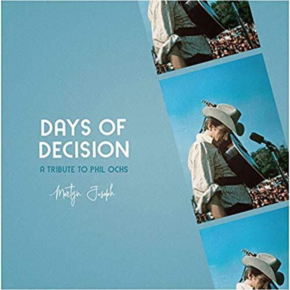 the album cover for Martyn Joseph - Days Of Decision