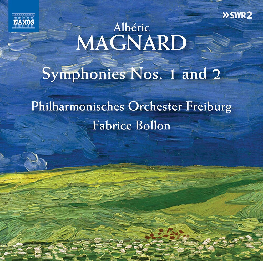 the album cover for Magnard / Bollon / Freiburg Philharmonic Orch - Symphonies 1 & 2