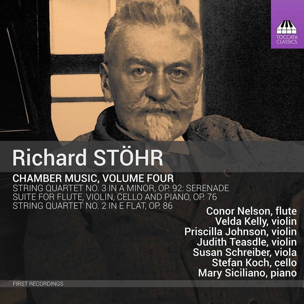 the album cover for Stohr / Nelson / Siciliano - Chamber Music 4