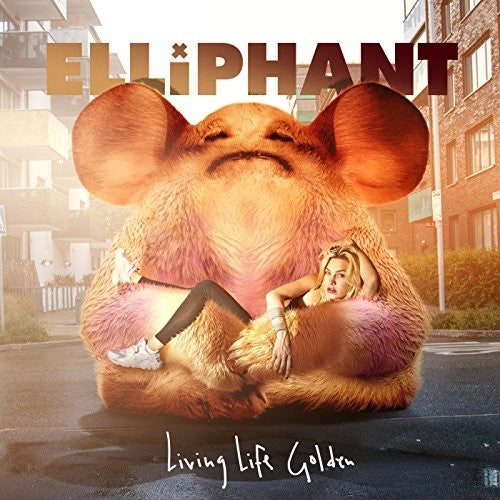 the album cover for Elliphant - Living Life Golden