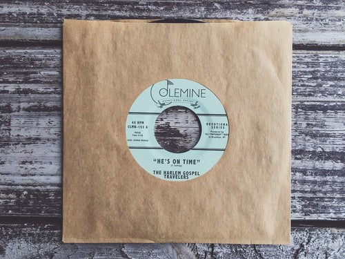 Harlem Gospel Travelers - He's On Time / Wash Me Lord - Vinyl Record
