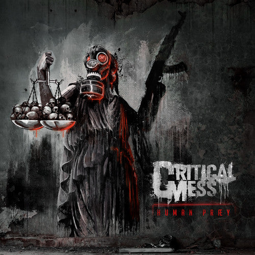 the album cover for Critical Mess - Human Praey