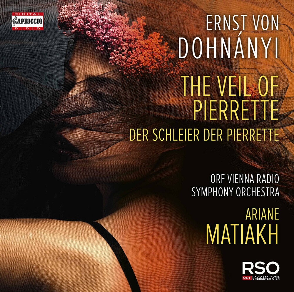 the album cover for Dohnanyi / Matiakh / Orf Vienna Radio Symphony - Veil of Pierrette a.k.a. Der Schleier der Pierrette