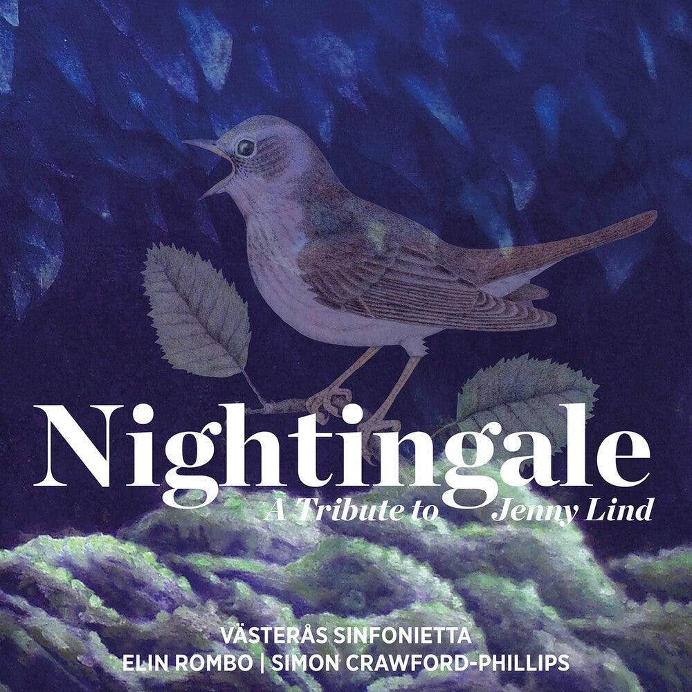 the album cover for Berg / Vasteras Sinfonietta / Rombo - Nightingale
