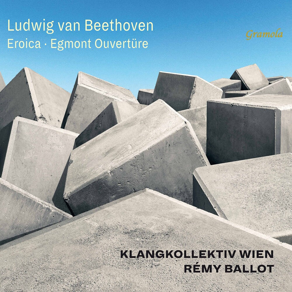 the album cover for Beethoven / Klangkollektiv Wien / Ballot - Eroica / Egmont Overture