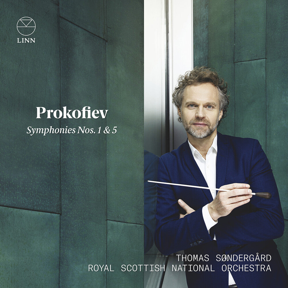 the album cover for Prokofiev / Royal Scottish National Orch - Symphonies 1 & 5