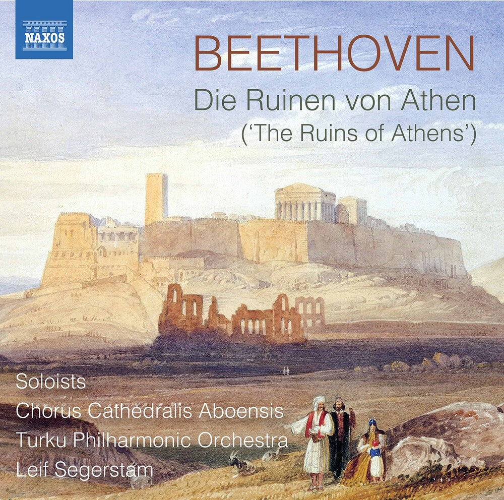 the album cover for Beethoven / Segerstam / Astor - Die Ruinen Von Athen
