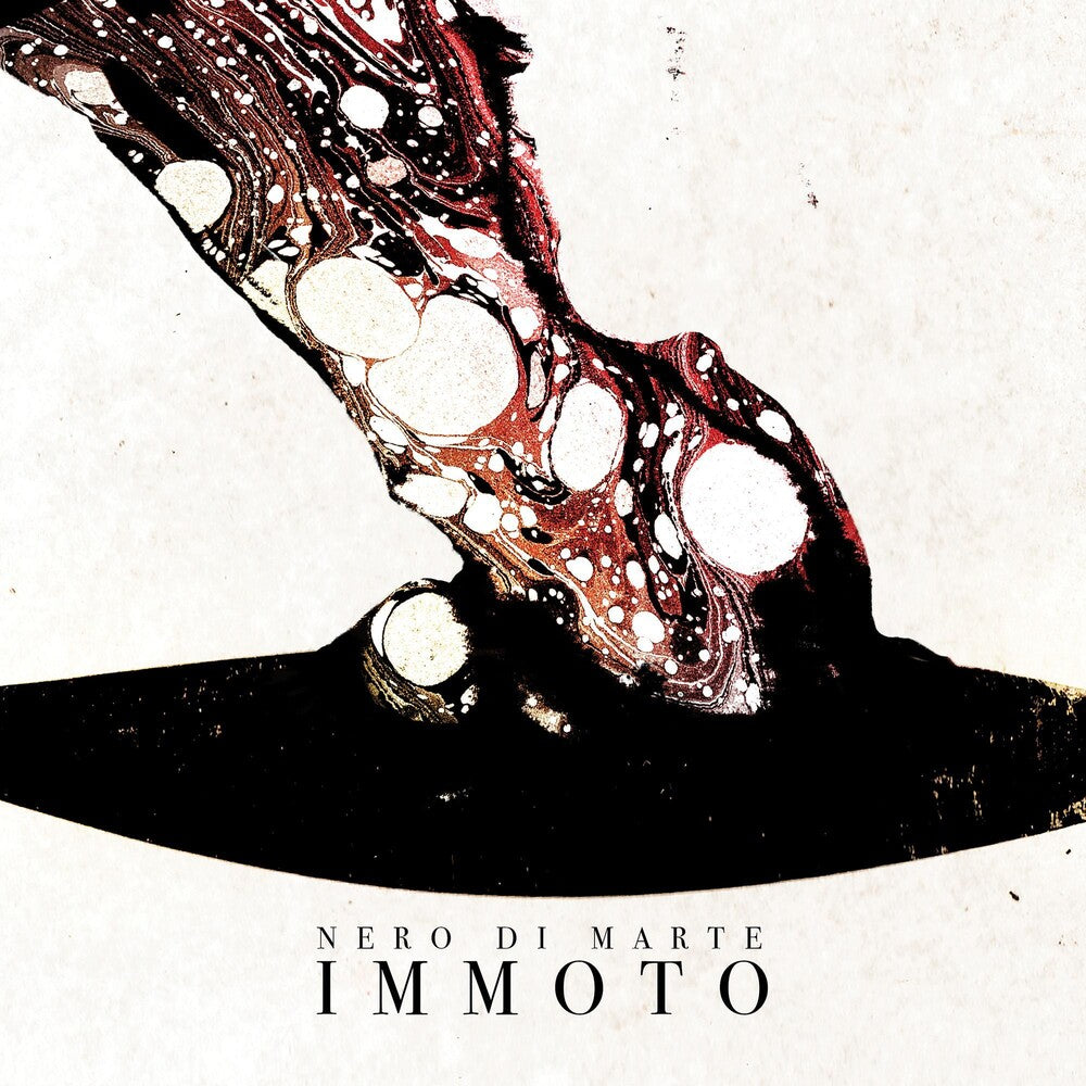 the album cover for Nero Di Marte - Immoto