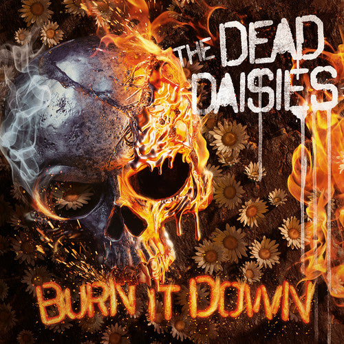 the album cover for The Dead Daisies - Burn It Down