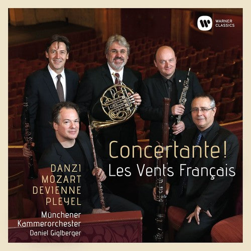 the album cover for Les Vents Francais / Daniel Giglberger - Concertante