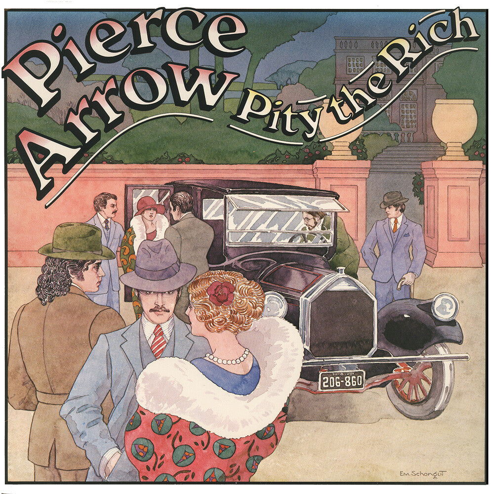 the album cover for Pierce Arrow - Pity The Rich