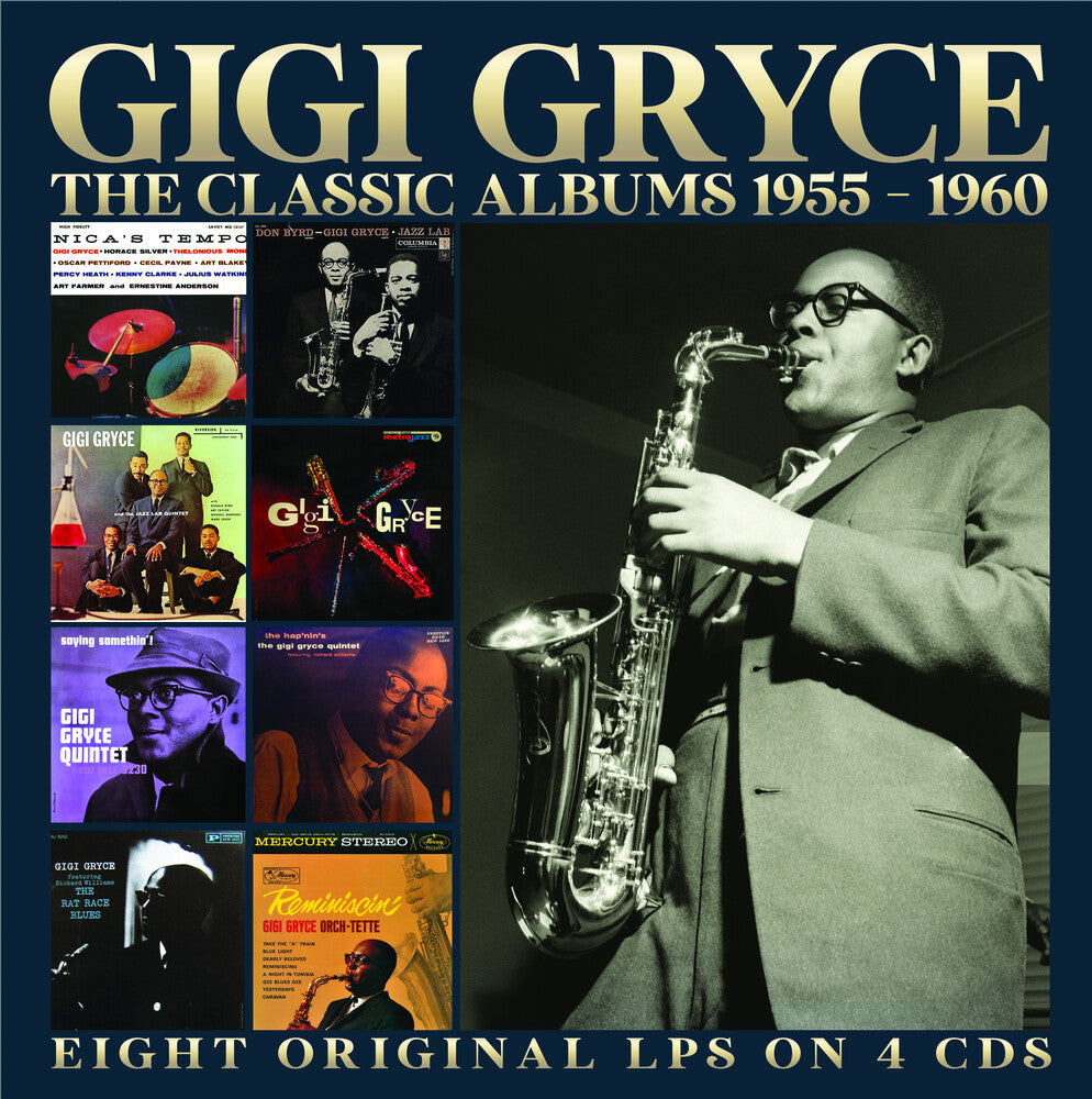 the album cover for Gigi Gryce - Classic Albums 1955-1960