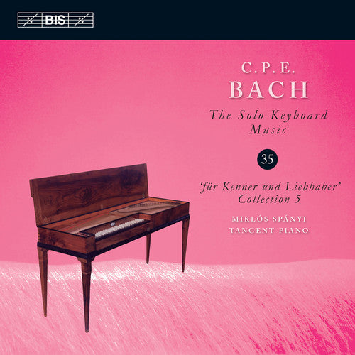 the album cover for C Bach PE / Spanyi - Solo Keyboard