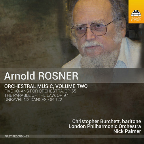 the album cover for Rosner / Burchett - Orchestral Music
