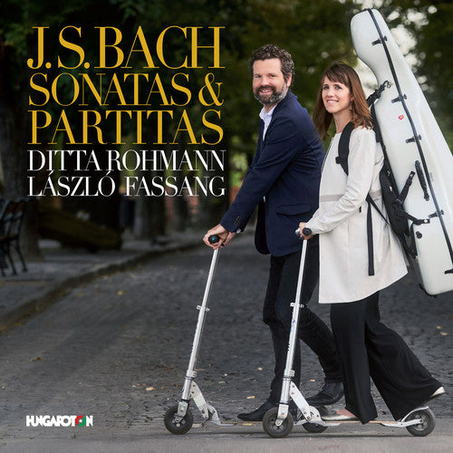 the album cover for J Bach S / Rohmann / Fassang - Sonatas & Partitas