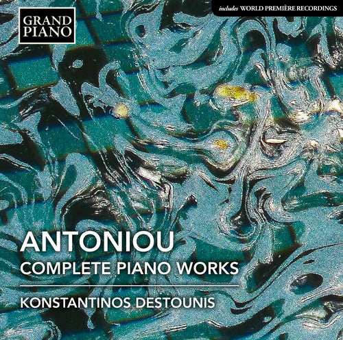 the album cover for Konstantinos Destounis - Complete Piano Works