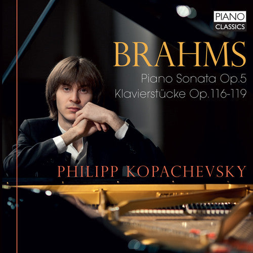 the album cover for Philipp Kopachevsky - Piano Sonatas 3