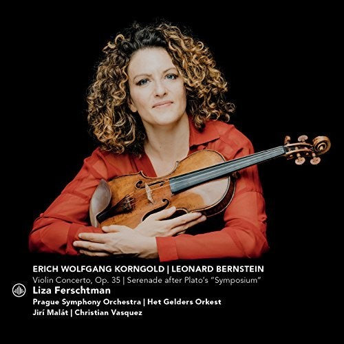 the album cover for Liza Ferschtman - Violin Concerto