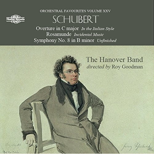 the album cover for Schubert / Hanover Band - Orchestral Favourites