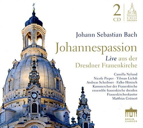 the album cover for J Bach S / Scheibner / Honisch - Johannes Passion