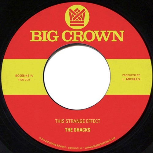 Shacks - This Strange Effect / Hands In Your Pocket Vinyl Record
