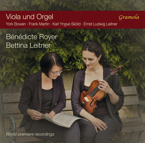 the album cover for Bowen / Royer / Leitner - Viola & Organ