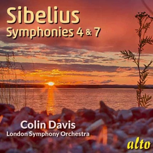 the album cover for Colin Davis / Lso - Sibelius: Symphonies Nos. 4 & 7