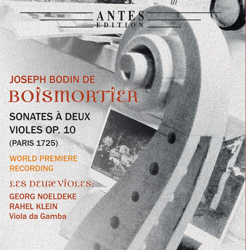 Boismortier / Les Deux Violes - Sonates A Deux Violes 10 - Music CD