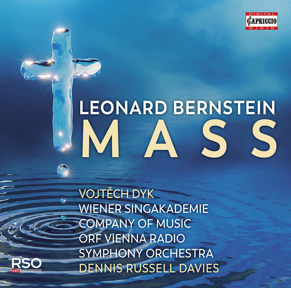 the album cover for Bernstein / Wiener Singakademie - Mass